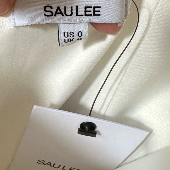 Revolve SAU LEE Priyanka Dress in Ivory NWT US 0 - Picture 6 of 8